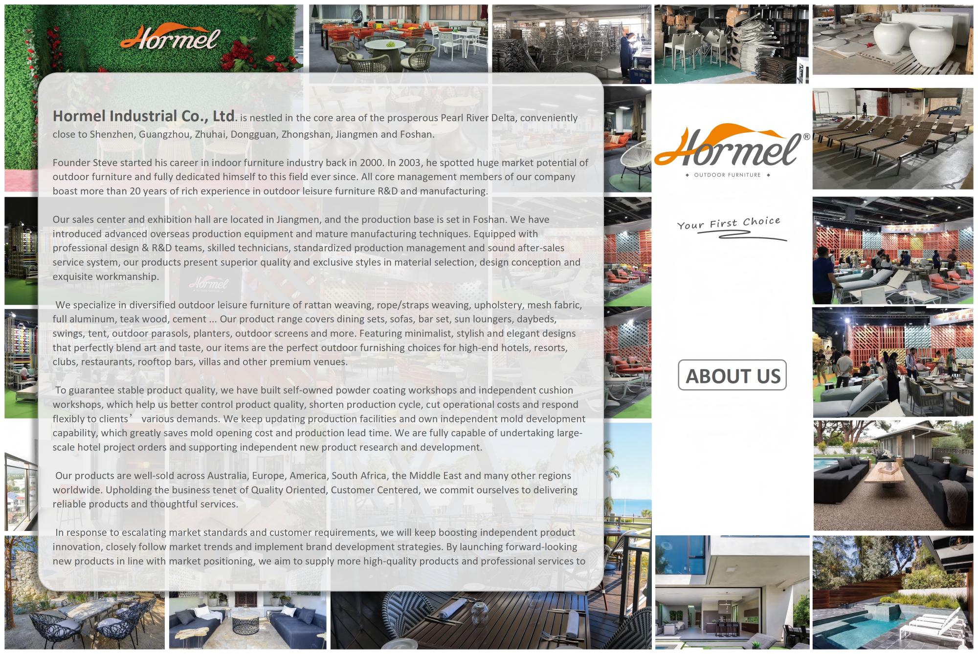 About Hormel Outdoor Furniture