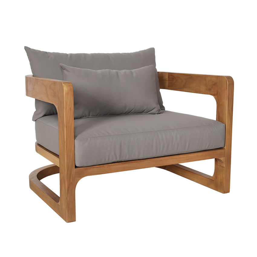 HM-C261011 Teak Lounge Chair